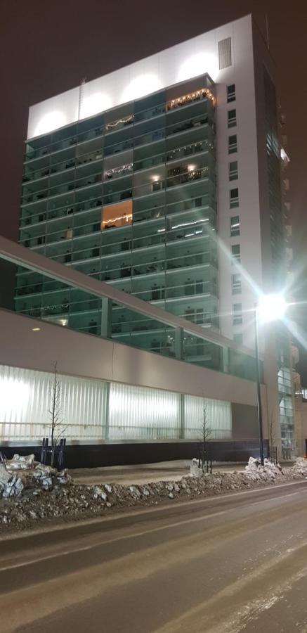 Keskustan Kaksio 45 M2 Autopaikalla, Rautatienkatu 19, 9 Krs Apartment Oulu Exterior foto