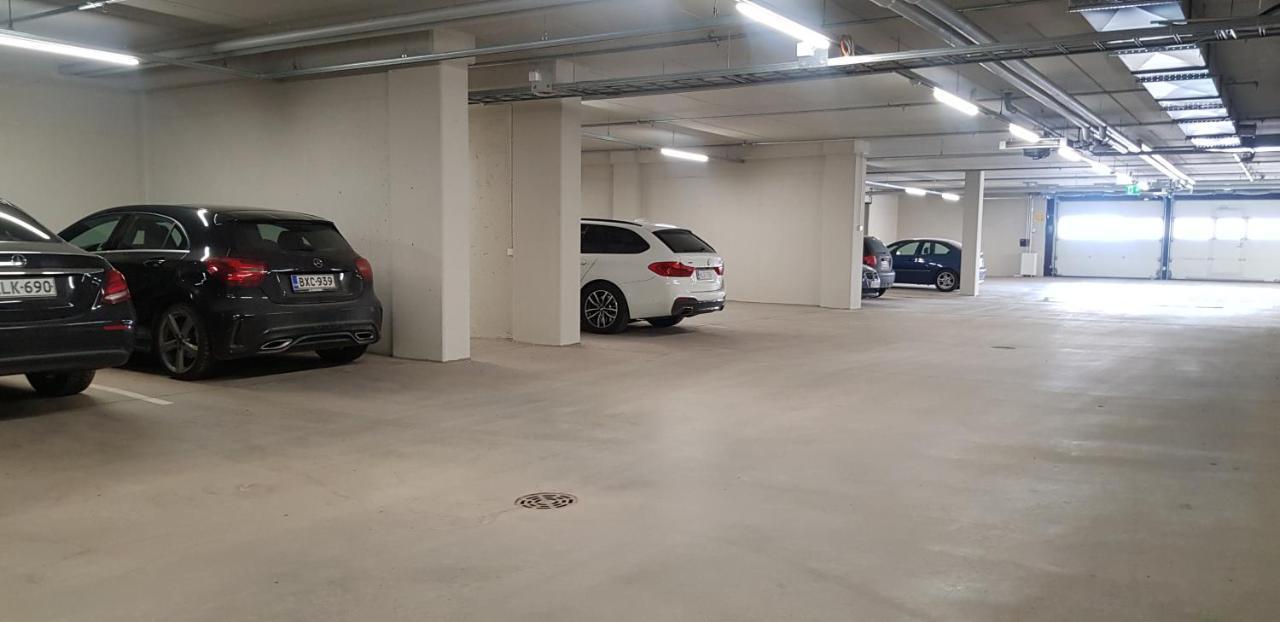 Keskustan Kaksio 45 M2 Autopaikalla, Rautatienkatu 19, 9 Krs Apartment Oulu Exterior foto